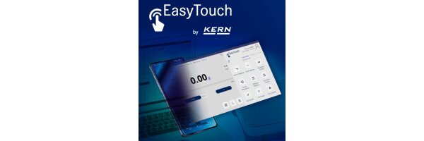 Kern EasyTouch Software App für Waagen