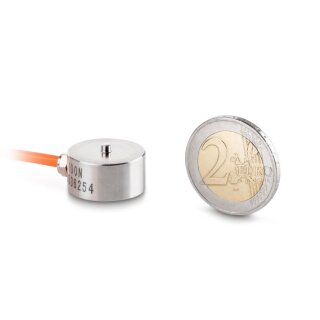Miniatur-Knopfmesszellen aus rostfreiem Edelstahl 50 kg/500 N