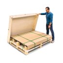 Palettenwaage UIB 1.5T-4 mit Stahl-Lastaufnahme (IP67) Max 1500 kg |  d=0,5 kg - nicht Eichfähig