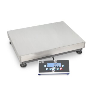 Plattformwaage IP65 Kern IOC 300K-3 Max 150/300 kg |  d=5/10 g | 650x500 mm | nicht Eichfähig
