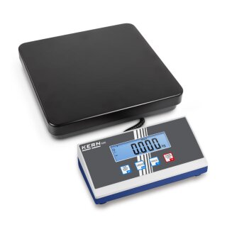 Paketwaage Max 35 kg | d=10 g | 315 x 305 mm Kern EOE 30K-2 für schnelles Wiegen im Büro, Produktion, Versand etc.