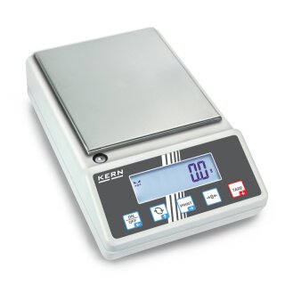 Präzisionswaage Max 10 kg | d= 0,1 g | 160x200 mm Kern 572-43