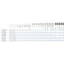 Gewichtssatz OIML-Klasse E1, Nennwert 1 mg - 50 g, Knopf,...
