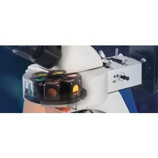 Fluoreszenzeinheit 100 W-HBO-Epi-Fluoreszenzeinheit (B/G) inklusive Zentrierungs-Objektiv