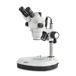 Stereo-Zoom Mikroskop OZM 544, 0,7 x - 4,5 x, 3W LED (Auflicht, Durchlicht)
