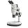Stereo-Zoom Mikroskop OZS 574, 0,8 x - 8 x, 3W LED (Auflicht, Durchlicht)