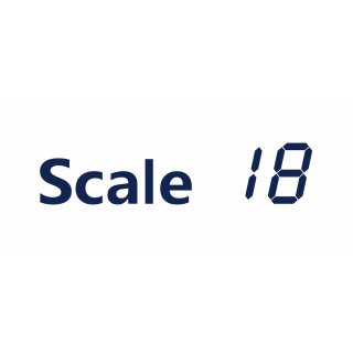 zusätzliche digitale Skala auf Refraktometer ORL-S118 (Skala: PG (%) | Messbereich: 0,0 % - 100,0 % | Teilung: 0,1 %)