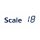 zusätzliche digitale Skala auf Refraktometer ORL-S118 (Skala: PG (%) | Messbereich: 0,0 % - 100,0 % | Teilung: 0,1 %)