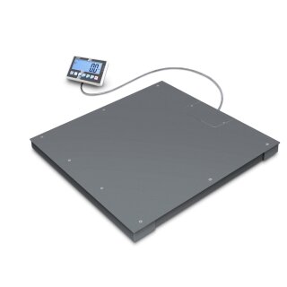 Bodenwaage Max 2000/4000 kg | d=0,1/0,2 kg (IP67) Mehrbereichswaage nicht Eichfähig Kern BFC 4T-4D