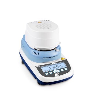 Feuchtebestimmer mit Grafikdisplay Max 60 g d= 0,0001 g / 0,001 % KERN DLB 60-4A