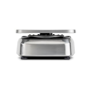 Edelstahl-Tischwaage Max 15 kg | d= 1 g  - IP68/IP69K  KERN FPS 15K-3