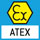 Explosionsschutz ATEX: Geeignet für den Einsatz in gefährdeten Industrieumgebungen, in denen Explosionsgefahr besteht. Die ATEX-Kennzeichnung ist beim jeweiligen Gerät angegeben.